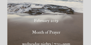 Month of Prayer